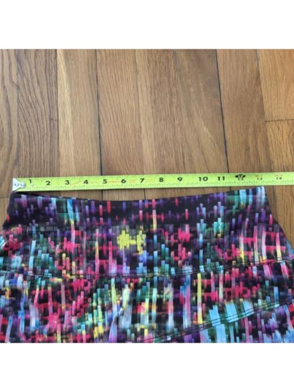 Lucky In Love Women's Multicolor Tiered Tennis Skort Skirt Golf Size S (A41) - Picture 4 of 9